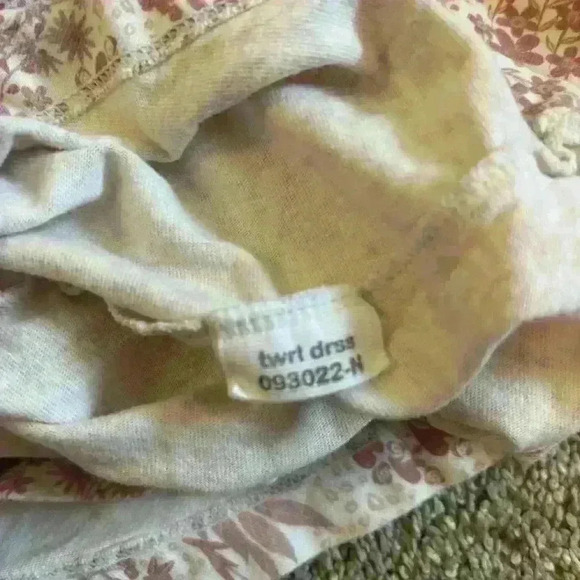 City Mouse Twirl Dress - Combed Jersey - Pastel Gardens Girls Size 6Y - Picture 7 of 8